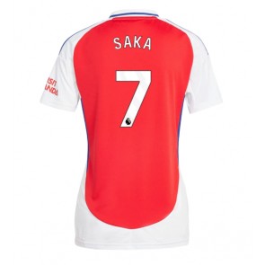 Billiga Arsenal Bukayo Saka #7 Hemmatröja Dam 2024-25 Kortärmad